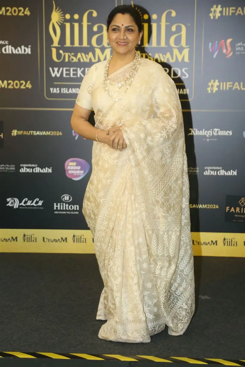 Khushbu Sundar at IIFA Utsavam Awards 2024 in Hyderabad